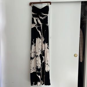Bel Kazan strapless maxi - exclusive print - size S